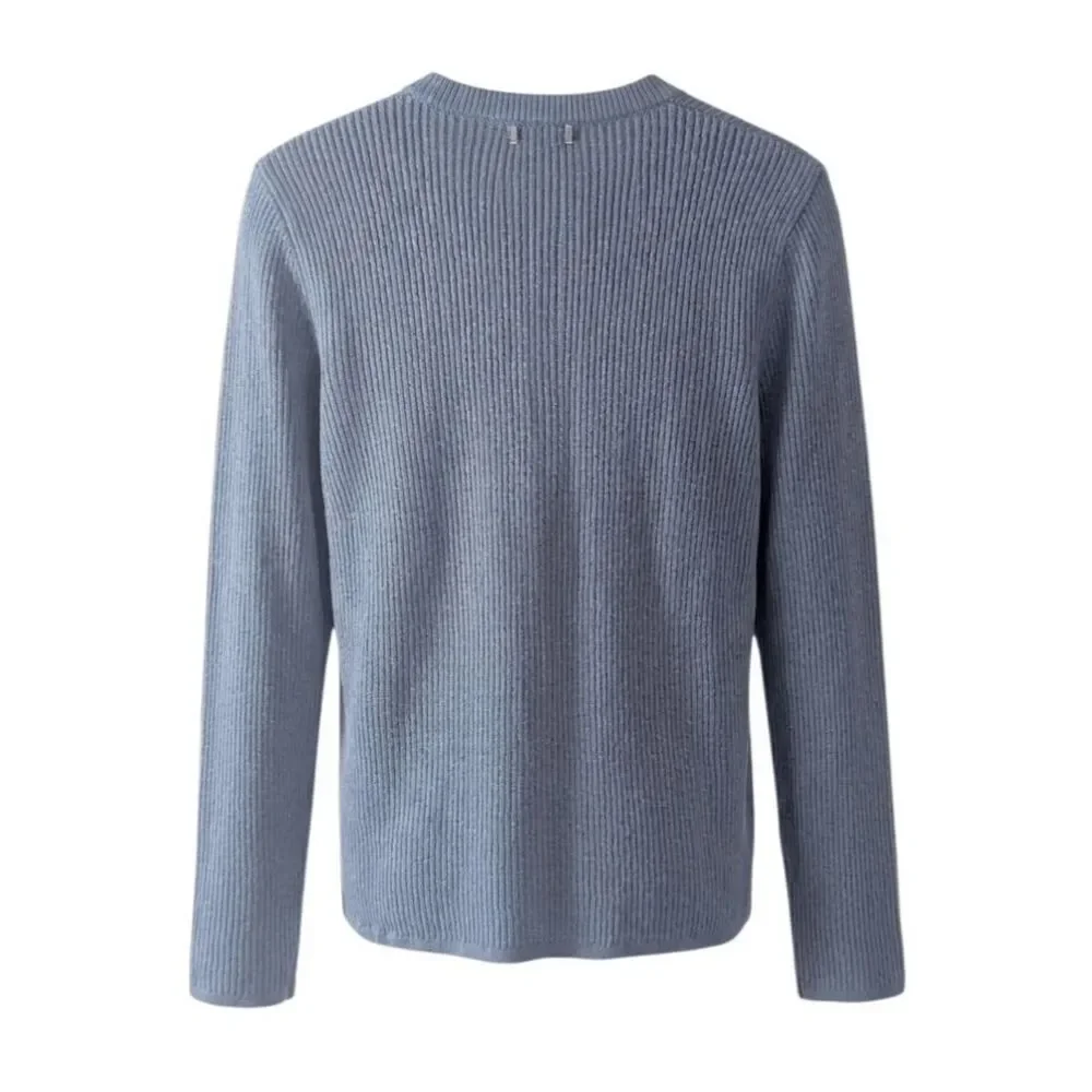 H&M Regular Fit Long Sleeve Crew Neck Sweater Size Large